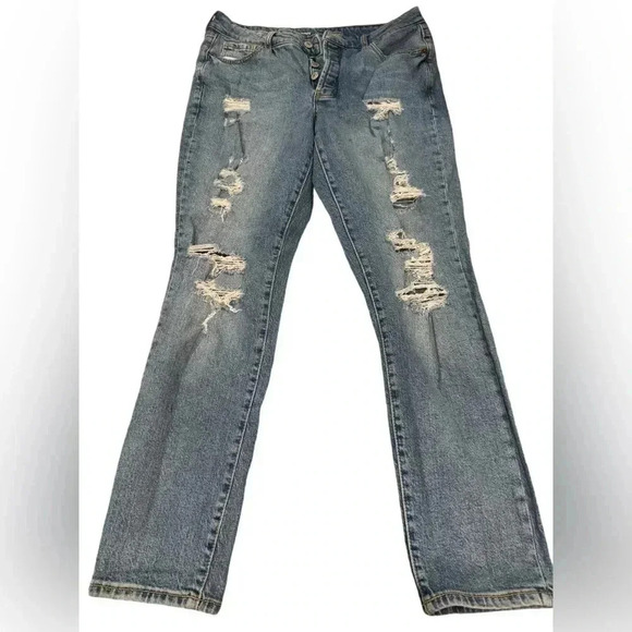 Old Navy Pop Icon Extra High Rise Jeans - 6P - Picture 1 of 3